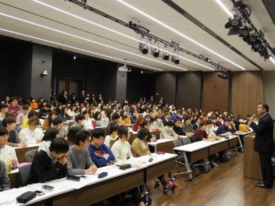馳浩先生講演会の写真