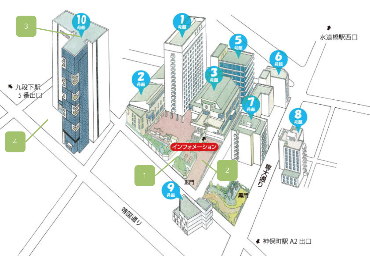 神田学食マップ