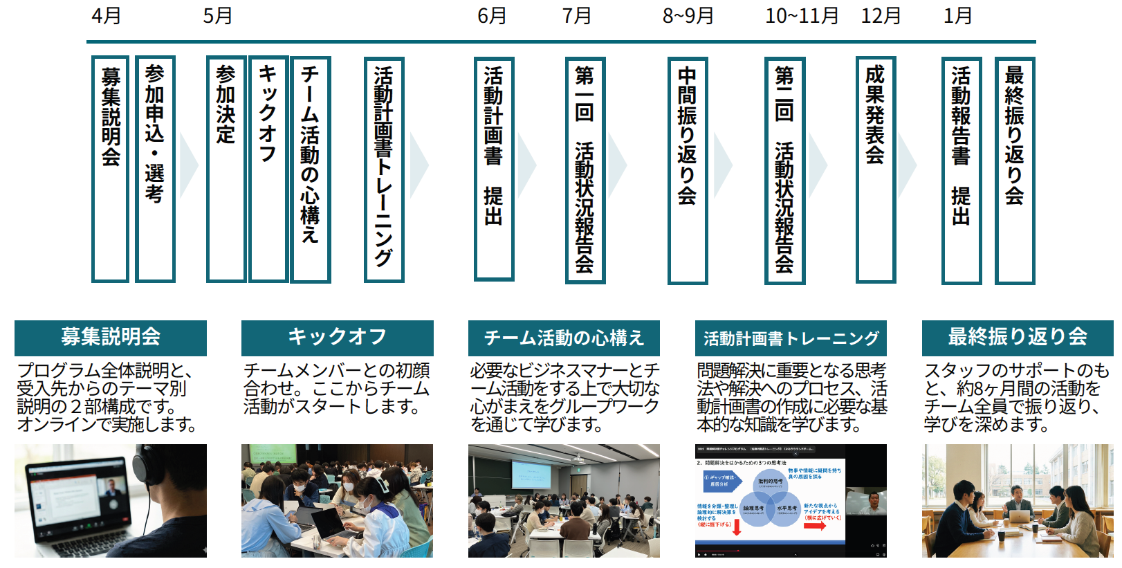 活動スケジュール