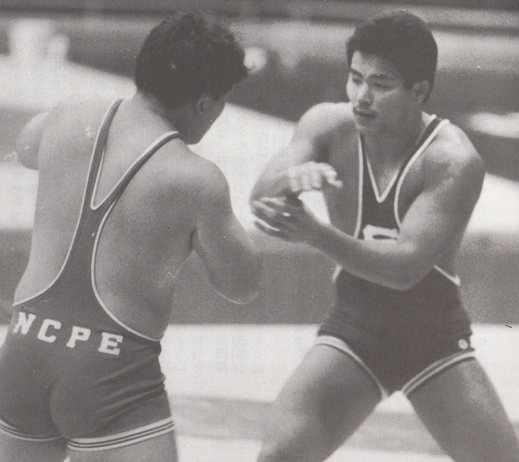 第4章−(12) 昭和63年の全日本学生選手権グレコ・フリーで優勝した中西学選手(平成1年商)