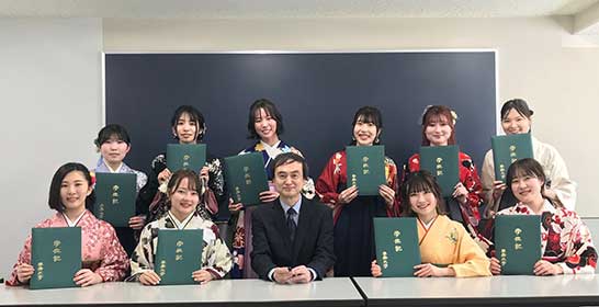 成田ゼミ 卒業式