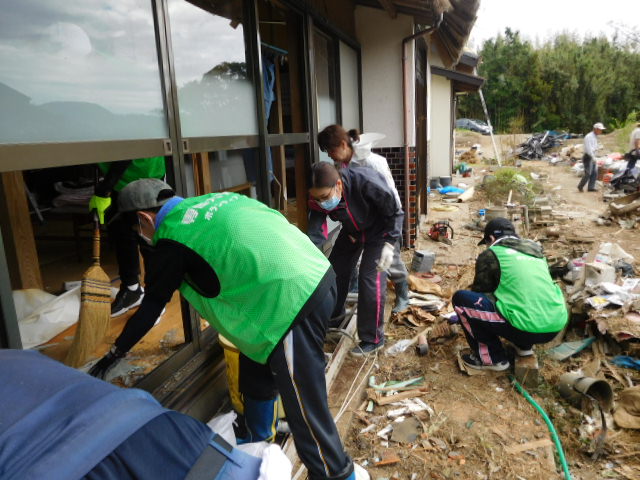 R1千葉県台風15号被害ボランティア(南房総市)ボランティア記録②