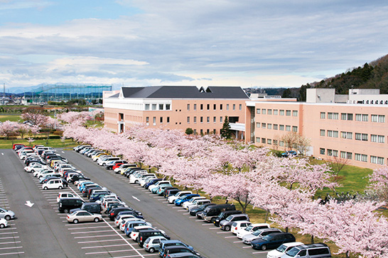 学生駐車場