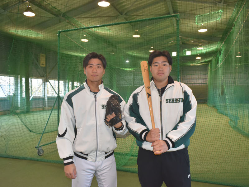 硬式野球部インタビュー①