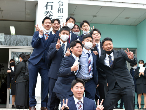会場前③