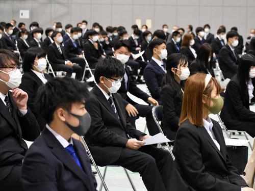 会場内
