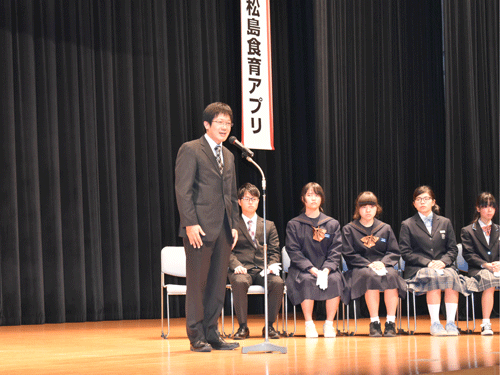 食べメッセ舛井先生挨拶