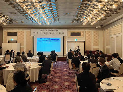 オリーブ銀鮭報告会