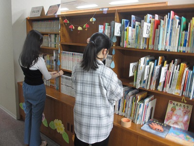 Lib_20230704②飾りつけ作業