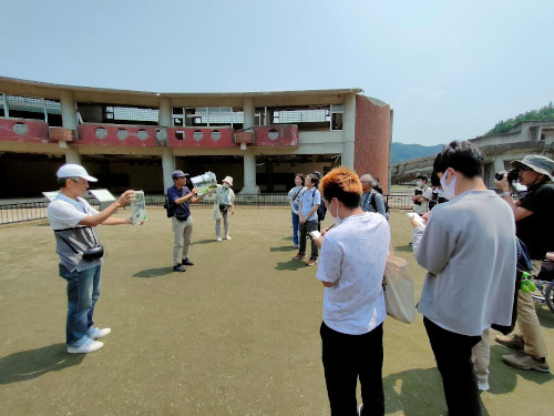 ①_【人間文化学科】大川小学校での伝承活動に参加(西川ゼミ)