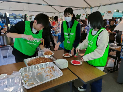 人間学部いしのまき祭り②