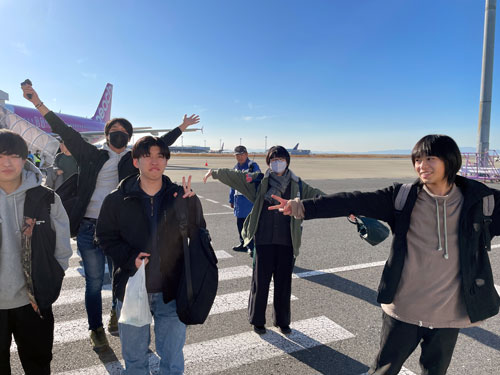 関空到着