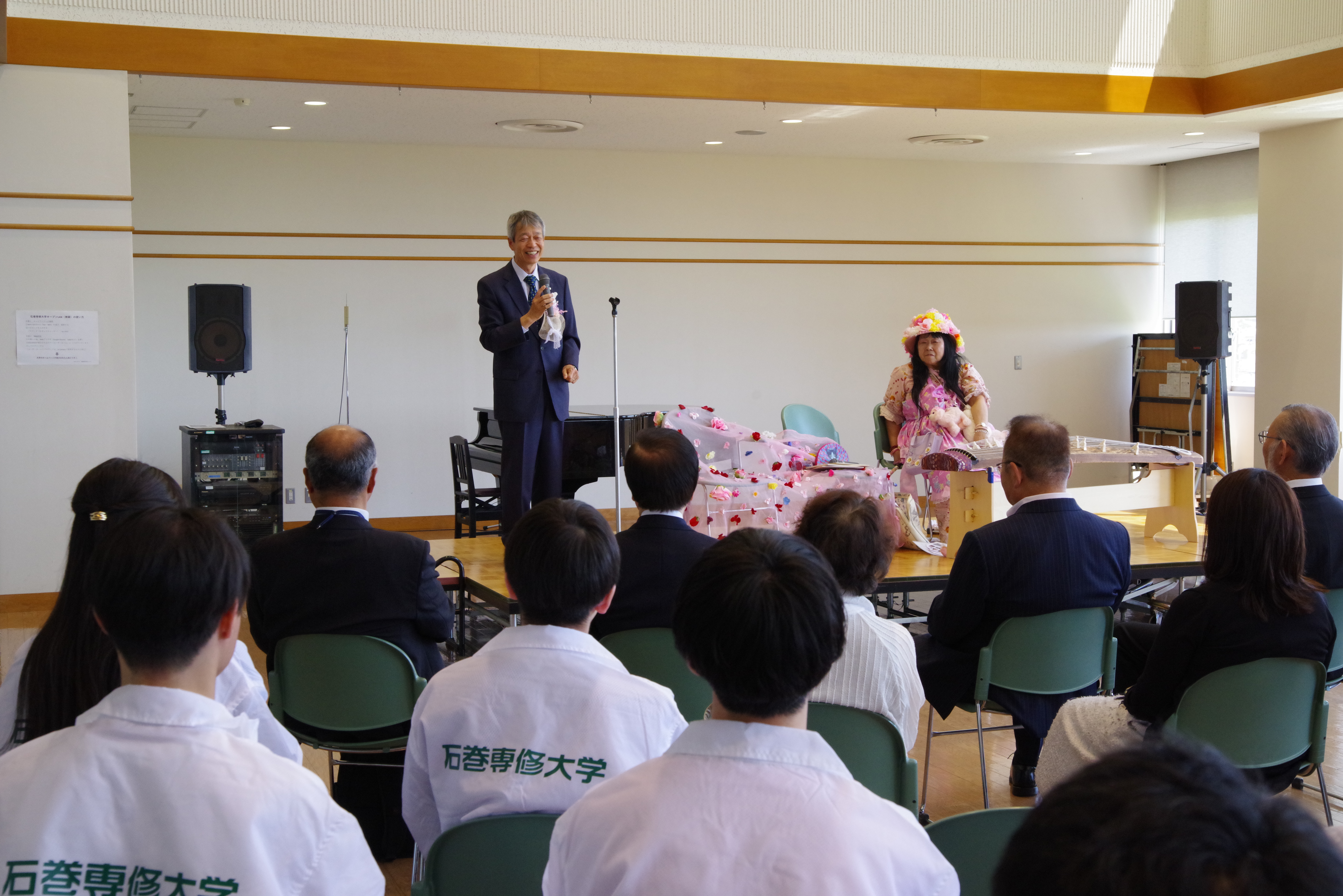6_尾池守学長の挨拶