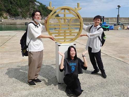 金華山オブジェ①