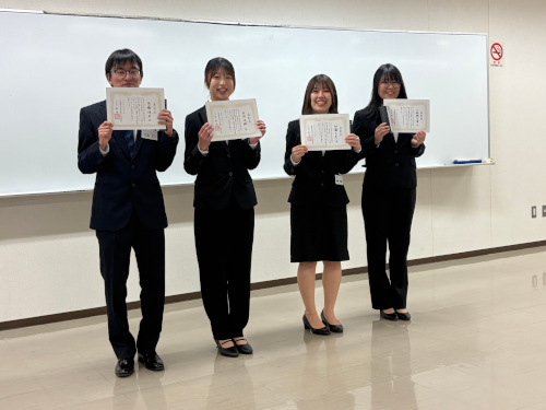 ポスター賞受賞式①