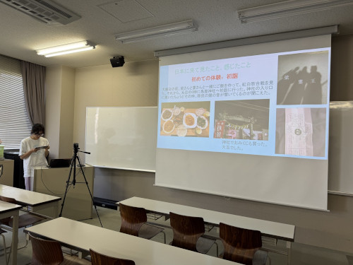 帰国報告会⑤