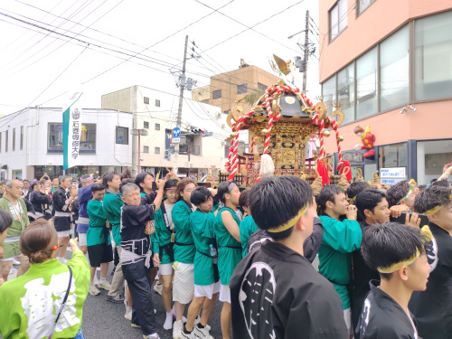 お神輿④