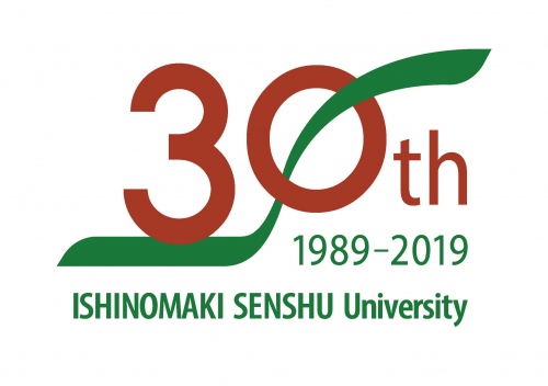 石巻専修大学30周年ロゴ