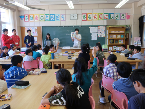 人間学部 稲井小学校でビブリオバトルワークショップを開催 石巻専修大学