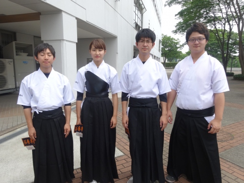 弓道部 全日本学生弓道選手権大会に出場 石巻専修大学