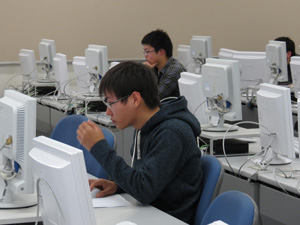 機械工学科3次元CAD「SOLIDWORKS」実施2