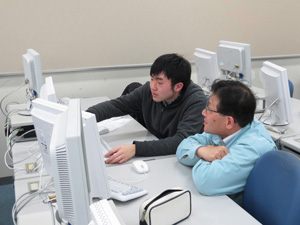 機械工学科3次元CAD「SOLIDWORKS」実施1