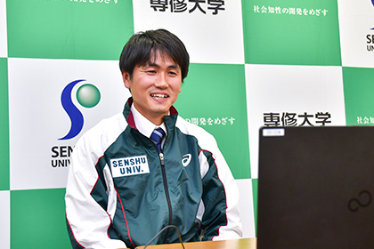 20201207箱根駅伝記者会見長谷川監督