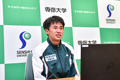 20201207箱根駅伝記者会見茅野主将