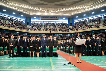 フォトギャラリー 入学式 専修大学