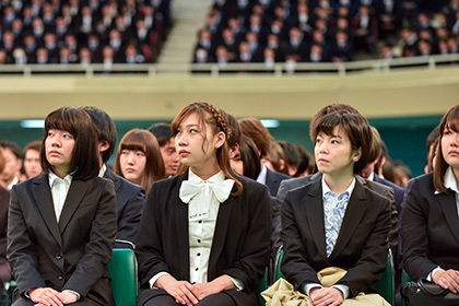 フォトギャラリー 入学式 専修大学