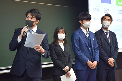 20221213ベンチャービジネスコンテスト_育友会長特別賞の山田さんチーム