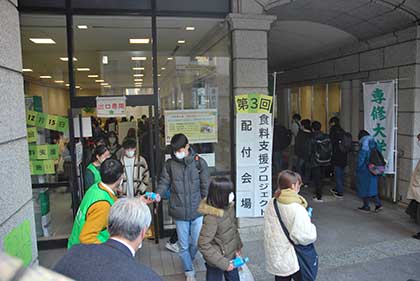 第3回食料支援プロジェクト　神田