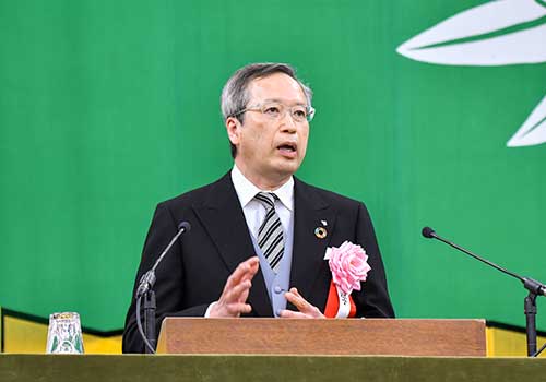 2023入学式 学長挨拶3