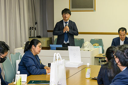 20230509ラオス私立教育協会訪問団が来学09