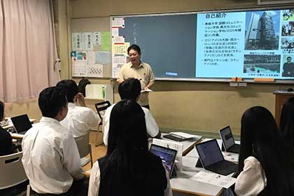 高大連携（専大松戸）井上先生