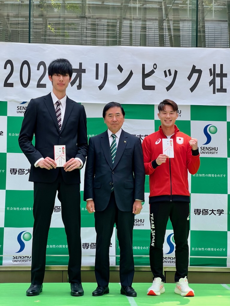 ボクシング原田選手、バレー甲斐選手