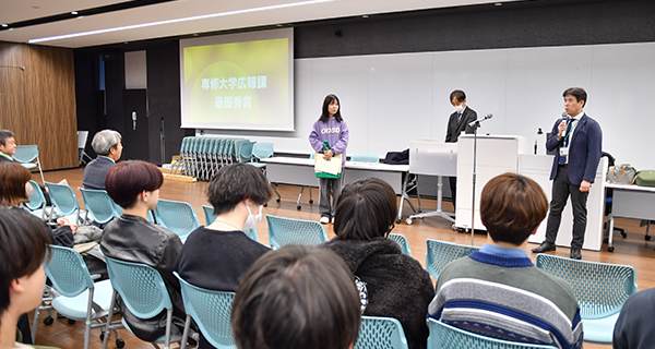 ネットワーク情報学部「映像演習基礎」 多摩区と専修大学の魅力伝える