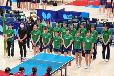 卓球女子3位