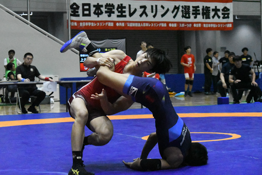 上村選手3位