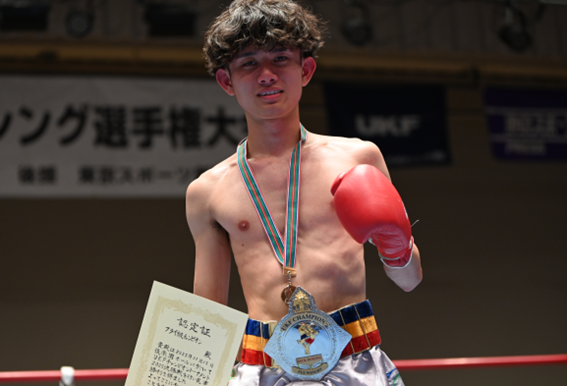 堀選手表彰