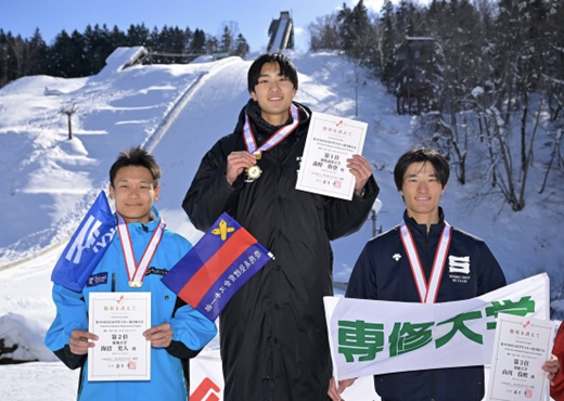 山川君ジャンプ３位