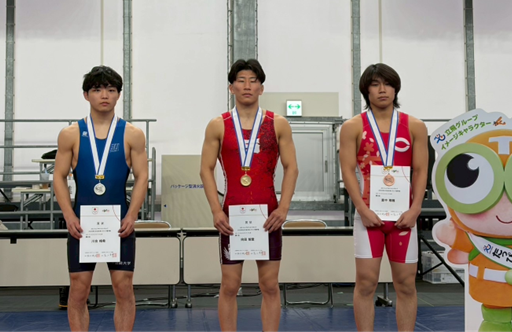 向田優勝