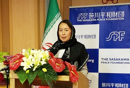 20180518イランでワークショップ 商学部・鹿住教授