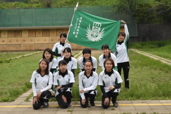 アーチェリー女子「関東学生リーグ順位決定戦」2018
