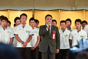野球部東都優勝祝賀会 700人が26年ぶりの栄冠祝う06