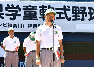 2015専修大学カップ 横浜スタジアムで開会式06